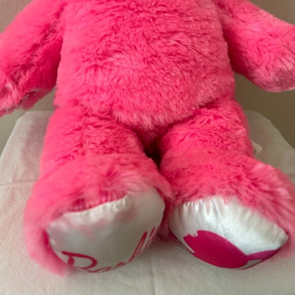Build A Bear 2023 Barbie Movie Pink Plush Bear Limited Edition BAB HTF - Picture 3 of 7